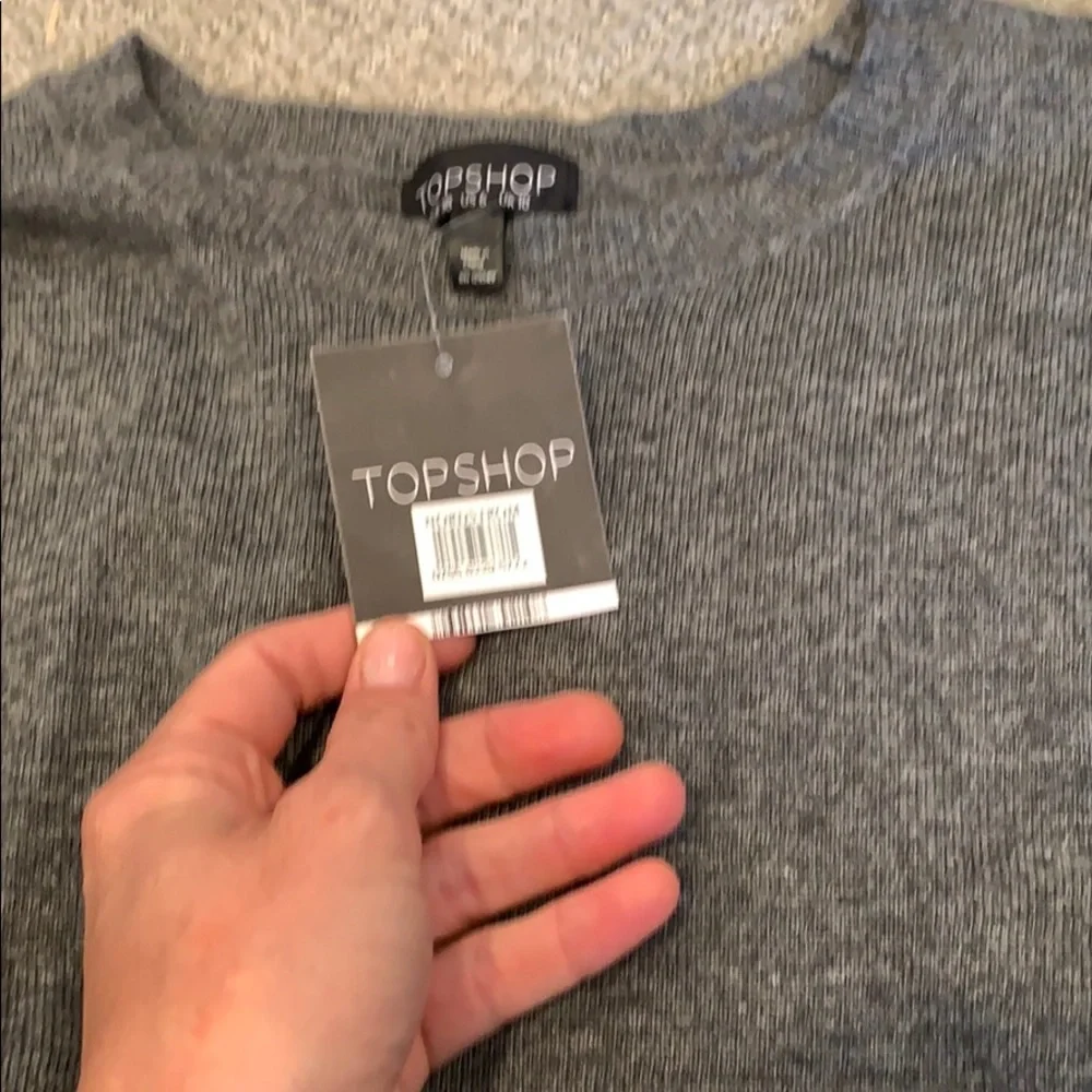 Top shop size 6 NWT sweater lace detail - Picture 7 of 8